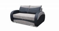 Mara 2-es kanapé (fix) 1.kép fekete-szürke